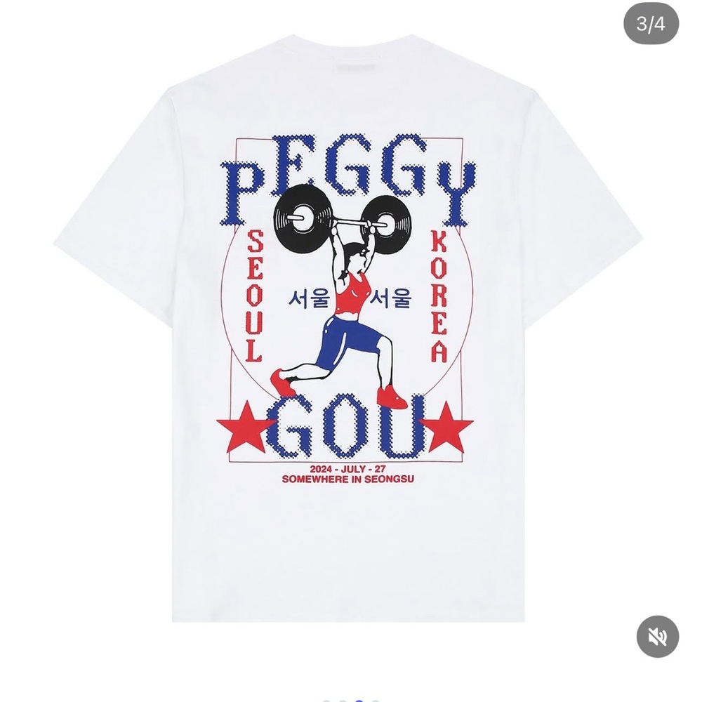White Graphic Tee